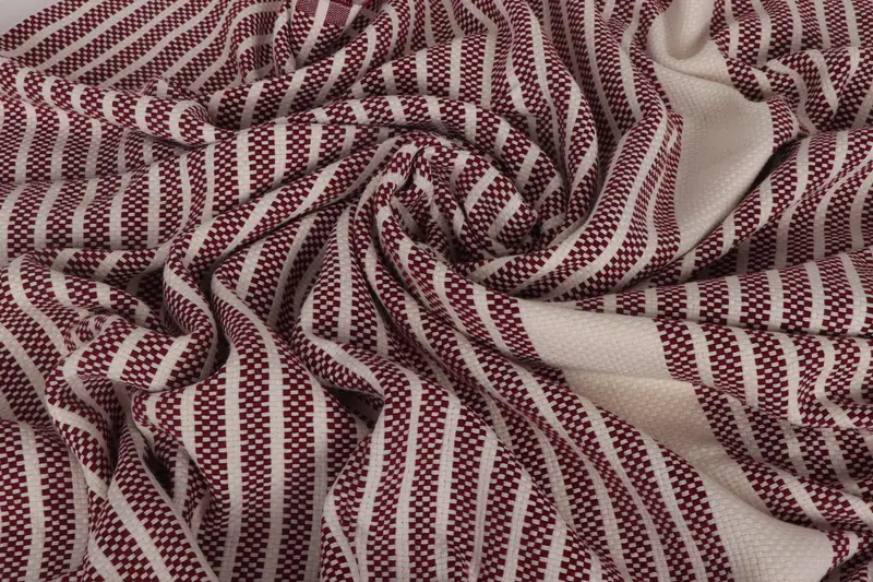 Cotton towel, Beach Towel Gift, Fringed Turkish towel for poolside, Family Gift, Bridal Shower Gift, Guest Towel, 70x40 Cotton Striped Towel - 7