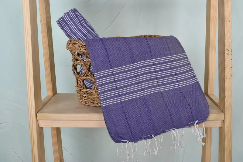 Luxury towel, Guest Towel, Beach Towel Bulk, 70x40 Cotton Striped Towel, Bridesmaid Gifts Personalized, Bridal Shower Favors, Wedding Favors - 4