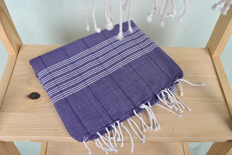 Luxury towel, Guest Towel, Beach Towel Bulk, 70x40 Cotton Striped Towel, Bridesmaid Gifts Personalized, Bridal Shower Favors, Wedding Favors - 5