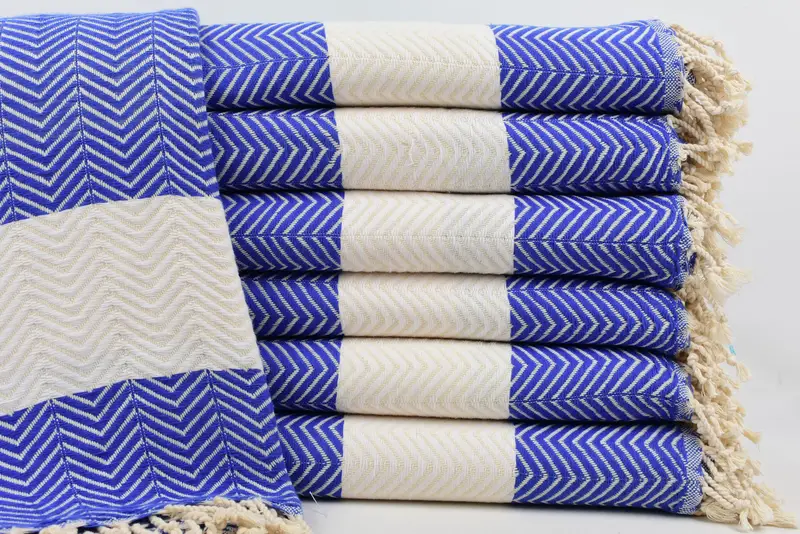 Personalized Wedding Gift For Couple, Turkish towel, Custom Gift, Eco-Friendly Turkish Towel, Home Decor Gifts, 70x40 Cotton Zig zag Towel