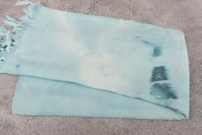 Travel towel, 64x40 Cotton Tie Dye Towel, Soft towel, Turkish Towel Monogram, Embroidered Towel, Best Wedding Gift, Anniversary Gift For Her - 7