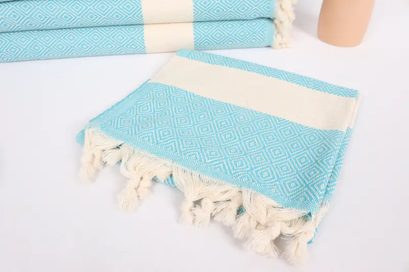 Bridesmaid Favors, Personalized Hand Towel, Bridal Shower Gift, 36x20 Cotton Diamond Towel, Custom Name Towel, Kitchen Towel, Turkish Hand Towel - 5