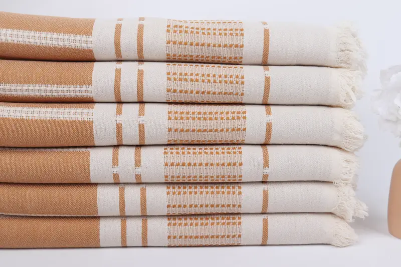 Travel towel, Gift Boxes Towel, Monogrammed Beach Towel, 68x36 Cotton Striped Towel, Bulk Order Towel, Holiday Towel, Personalized Turkish Towel - 3