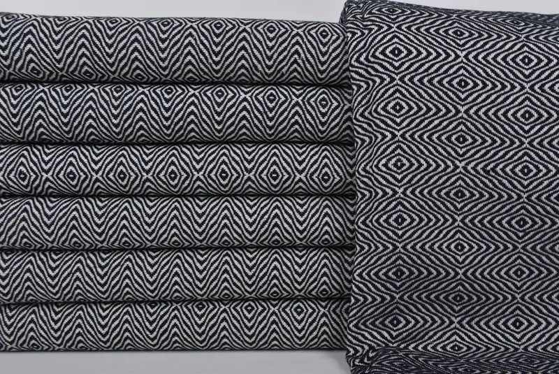 Scarf Towel, Hammam towel, Bath towel, Personalized Beach Towel, 70x40 Cotton Zigzag Diamond Towel, Wedding Gift Ideas, Custom Bath Towel - 1