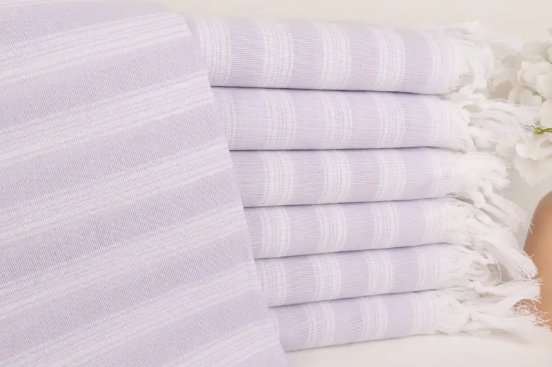 Bridesmaid Gifts Personalized, 70x40 Cotton Striped Towel, Custom Towel Beach, Bachelorette Party Gifts, Quick-Dry Beach Towel, Bridal Shower Gift - 1