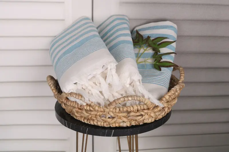 Regalo de despedida de soltera, paño de plato personalizado, toalla de Terry a rayas de algodón de 36x18, toalla de cocina personalizada, toallas de bordado, toalla de cocina monograma - 5