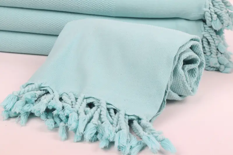 Quick-dry towel, Bachelorette Favor, Luxury towel, Bachelorette Party Favors, Custom Towel Beach, 70x32 Cotton Geometric Stonewashed Towel - 4