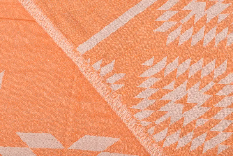 Extra Large Tablecloth, Housewarming Gift, Organic Throw, Gift For Mom, 84x56 Cotton Kilim Towel, Throw Blanket Couch, Bridal Shower Gift - 6