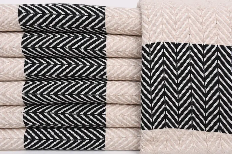 Mexico Bachelorette Party Gifts, Gifts For Him, Housewarming Gift, Personalized Gift, House Warming Gift, Handmade Gift, 70x40 Cotton Chevron Towel - 1