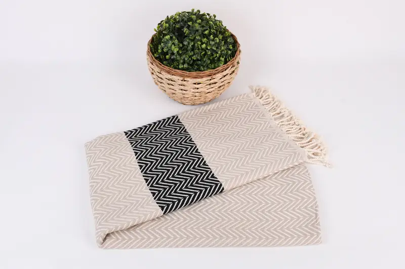 Mexico Bachelorette Party Gifts, Gifts For Him, Housewarming Gift, Personalized Gift, House Warming Gift, Handmade Gift, 70x40 Cotton Chevron Towel - 4