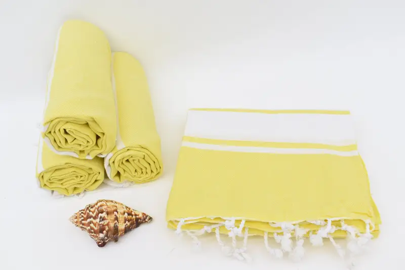 Housewarming Gift, Turkish Towel Set, 70x40 Cotton Striped Towel, Wedding Day Gift For Bride, Quick-Dry Beach Towel, Decorative Towel, Soft towel - 8
