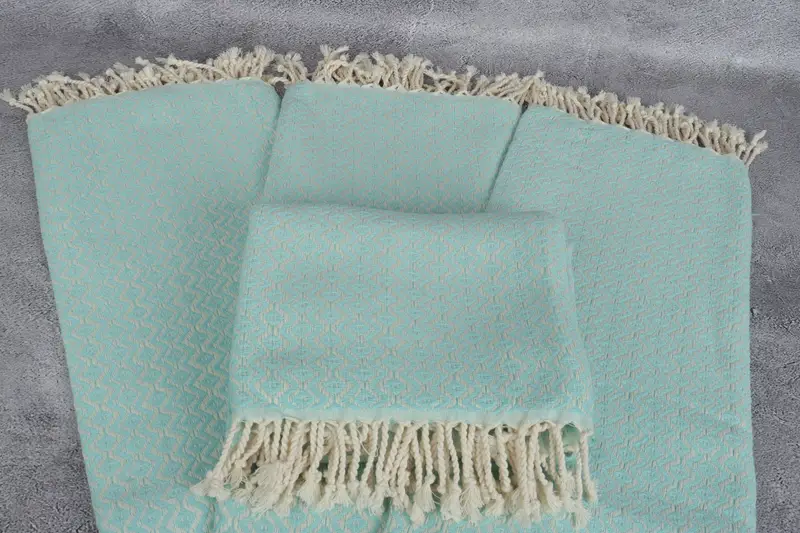 70x40 Cotton Diamond Towel, Miami Bachelorette Party Favors, Sand-resistant towel, Unique Gift, Bridesmaid Gift Towel, Lightweight Turkish towel - 4