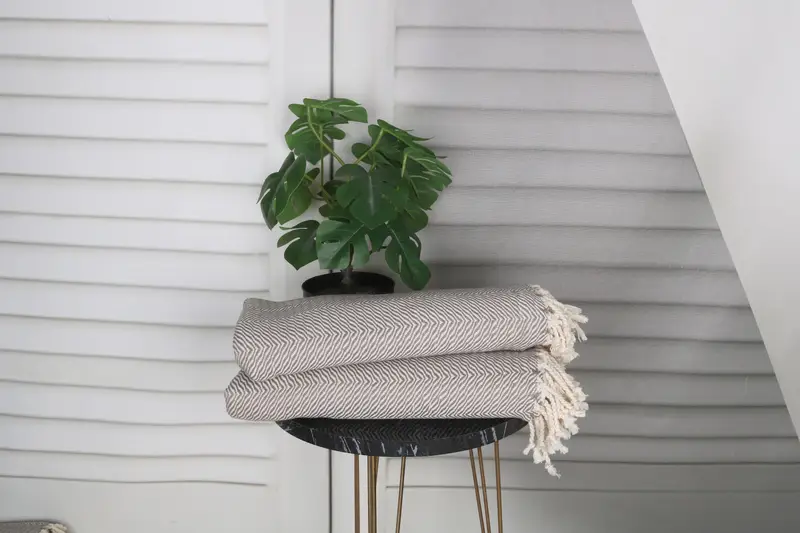 Peshtemal Towel, Gift For Mom, 70x40 Cotton Chevron Towel, Wedding Gifts Towel, Oversized lightweight Turkish bath towel USA, Fouta towel - 3