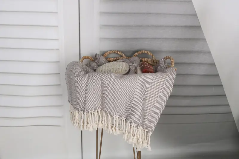 Peshtemal Towel, Gift For Mom, 70x40 Cotton Chevron Towel, Wedding Gifts Towel, Oversized lightweight Turkish bath towel USA, Fouta towel - 2