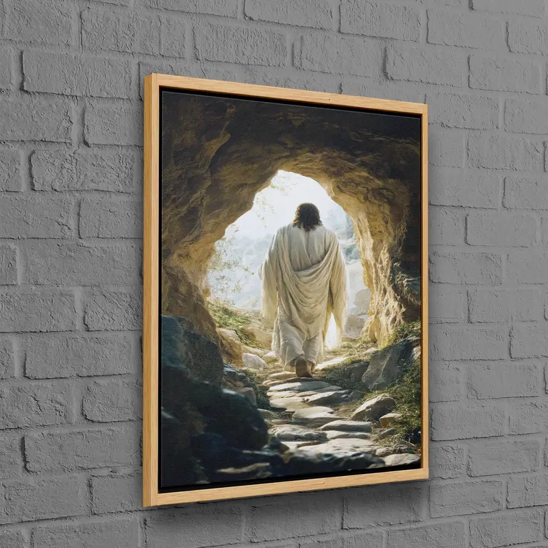 Elegant Christian Canvas: Perfect Christmas or Xmas Gift