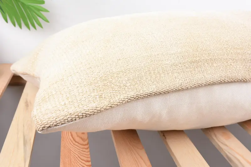 Garden Cushion Cover, Pillow Sham, 16x36 Beige Cushion Cover, Outdoor Cushion, Home Decor Pillow, Boho Pillow, Gift Pillow, Wholesale Cushion Case - 6