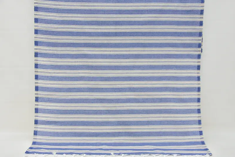 Best lightweight Turkish towel for travel USA, House Warming Gift, Gifts For Him, Custom Gift, Turkish beach towel, 70x40 Cotton Striped Towel - 7