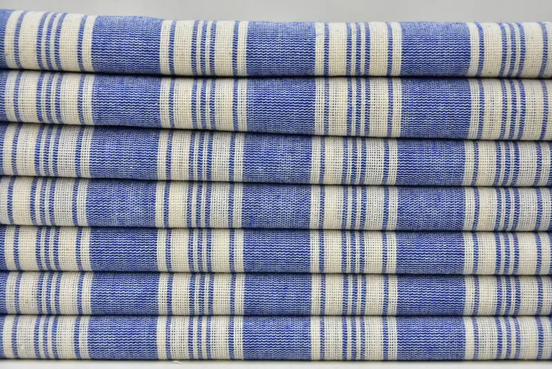 Best lightweight Turkish towel for travel USA, House Warming Gift, Gifts For Him, Custom Gift, Turkish beach towel, 70x40 Cotton Striped Towel - 4