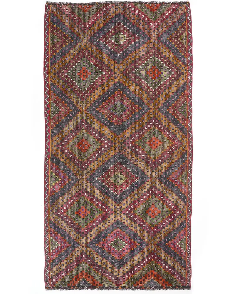 Alfombra naranja vibrante, decoración elegante de 5,7x11,7 pies