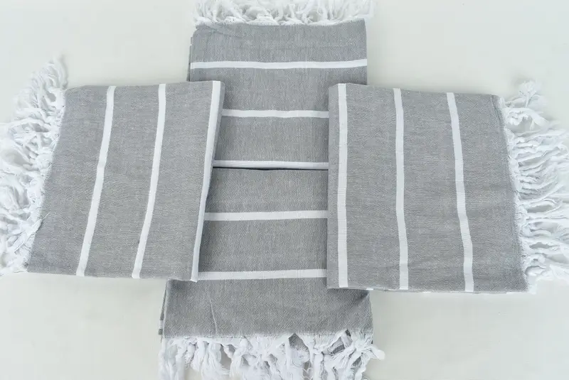 70x36 Cotton Striped Towel, Organic Turkish towel, Spa Gift, Wedding Gifts Towel, Spa Towel, Girls Weekend Getaways Gifts, Absorbent Turkish towel - 6