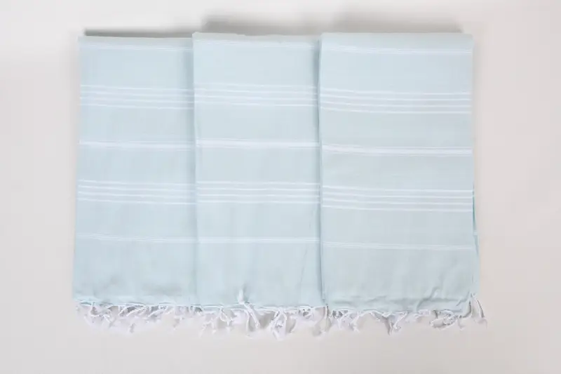 70x40 Cotton Striped Towel, Fouta towel, Pool Towels, Welcome Wedding Gift, Organic Beach Towel, Handmade Gift, Absorbent Turkish towel, Guest Towel - 7