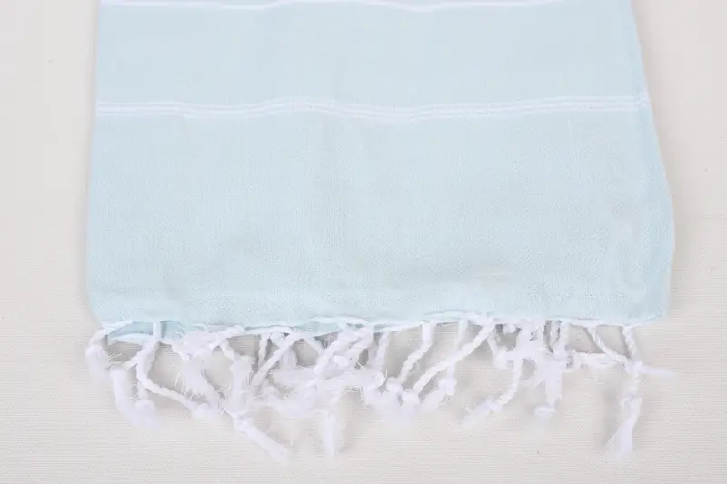 70x40 Cotton Striped Towel, Fouta towel, Pool Towels, Welcome Wedding Gift, Organic Beach Towel, Handmade Gift, Absorbent Turkish towel, Guest Towel - 3