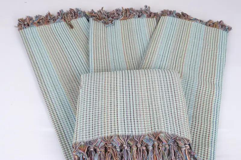 Bridal Shower Gift, Bridesmaid Gifts, Custom Blanket, Birthday Gift, Best Friend Wedding Gift, Turkish Tablecloth, 92x88 Cotton Geometric Towel - 5