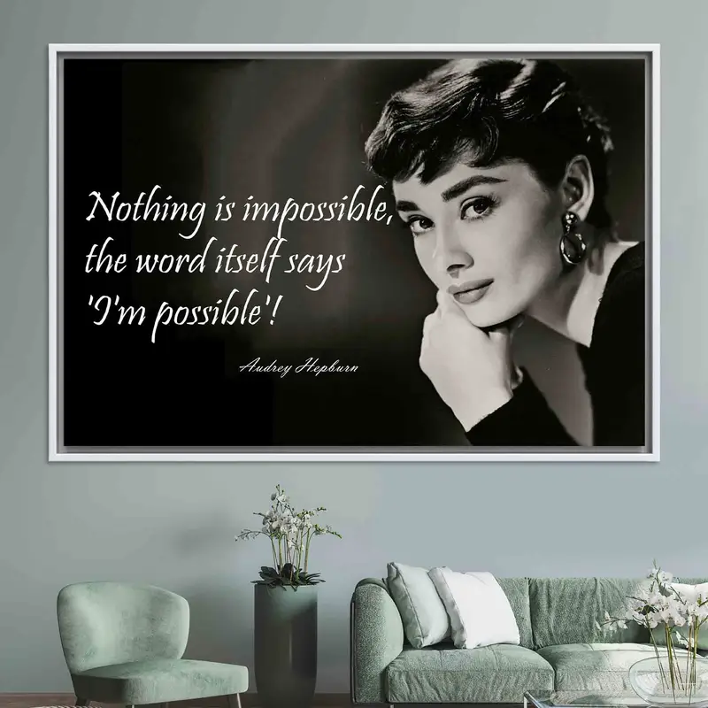 エレガントなプリント キャンバス: 芸術的な優雅さで空間を変革します。