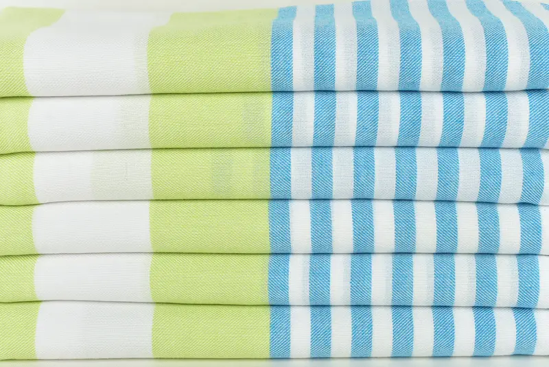 Halloween Gifts, Embroidered Towel, 70x40 Cotton Striped Towel, Organic towel, Luxury Turkish beach towel with fringe, Sand-resistant towel - 2