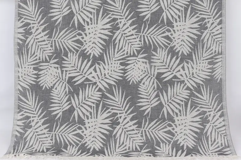 Petrol Cotton Towel Monogrammed Floral Patterned, Bachelorette Party, 40x63 Inches