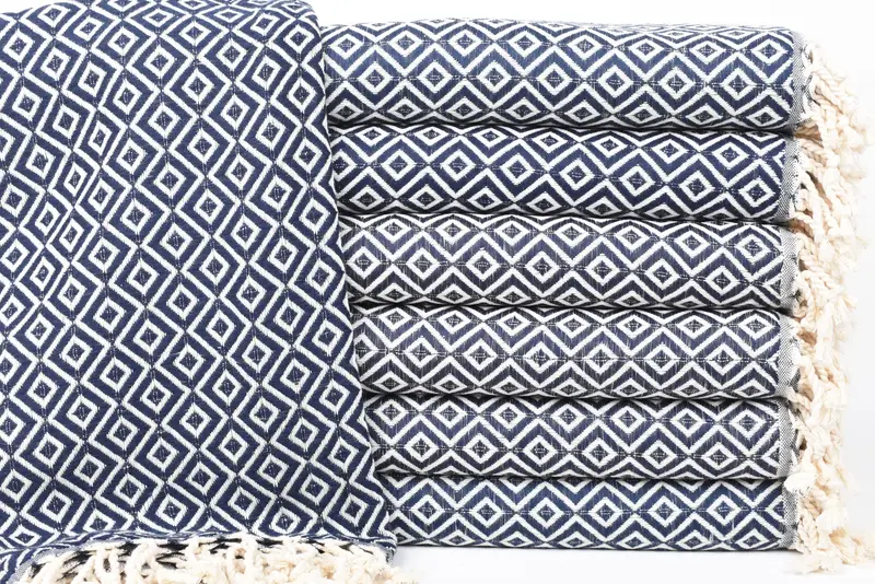 70x40 Cotton Diamond Towel, Gift For Him, Bathroom Towel, Wedding Gift, Organic cotton peshtemal for spa and beach, Bachelorette Party Gifts