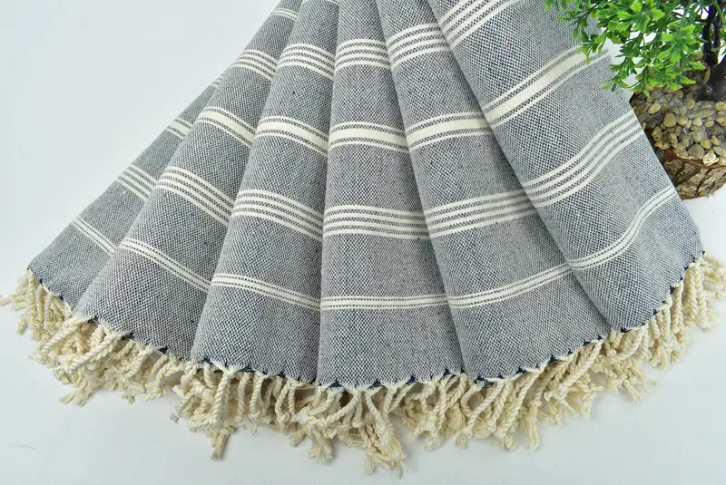 Valentines Day Gift, Customized Turkish Towel, Personalized Dish Towel, Bridesmaid Gifts, 38x24 Cotton Striped Towel, Turkish Towel Hand Towel - 4