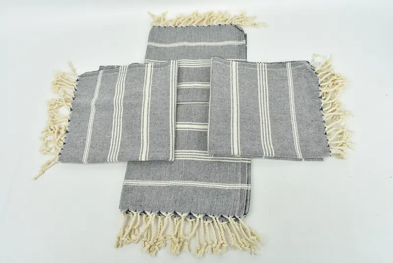 Valentines Day Gift, Customized Turkish Towel, Personalized Dish Towel, Bridesmaid Gifts, 38x24 Cotton Striped Towel, Turkish Towel Hand Towel - 6