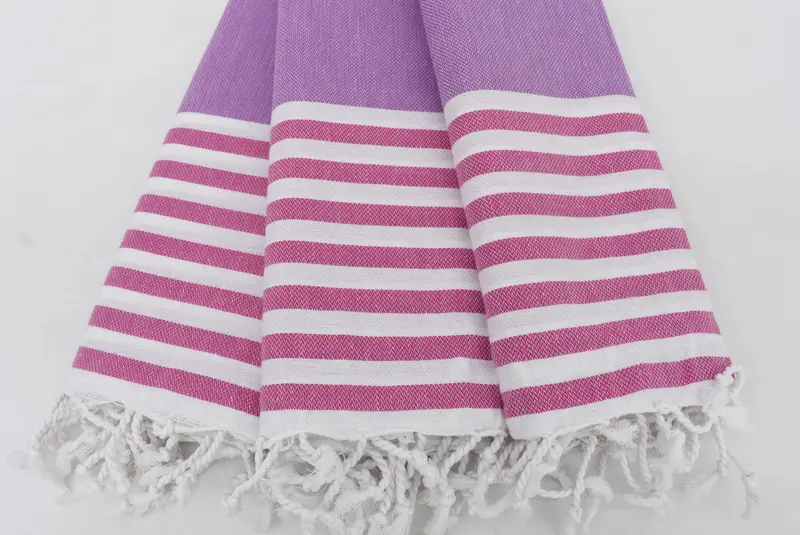 Gym Towel, Absorbent Turkish towel, 70x40 Cotton Striped Towel, Scarf Towel, Quick-Dry Beach Towel, Monogram Turkish Towel, Bridal Shower Favor - 3