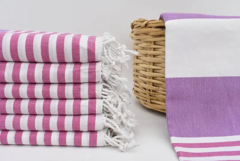 Gym Towel, Absorbent Turkish towel, 70x40 Cotton Striped Towel, Scarf Towel, Quick-Dry Beach Towel, Monogram Turkish Towel, Bridal Shower Favor - 2