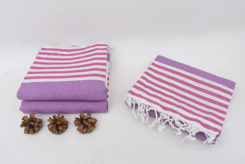 Gym Towel, Absorbent Turkish towel, 70x40 Cotton Striped Towel, Scarf Towel, Quick-Dry Beach Towel, Monogram Turkish Towel, Bridal Shower Favor - 7