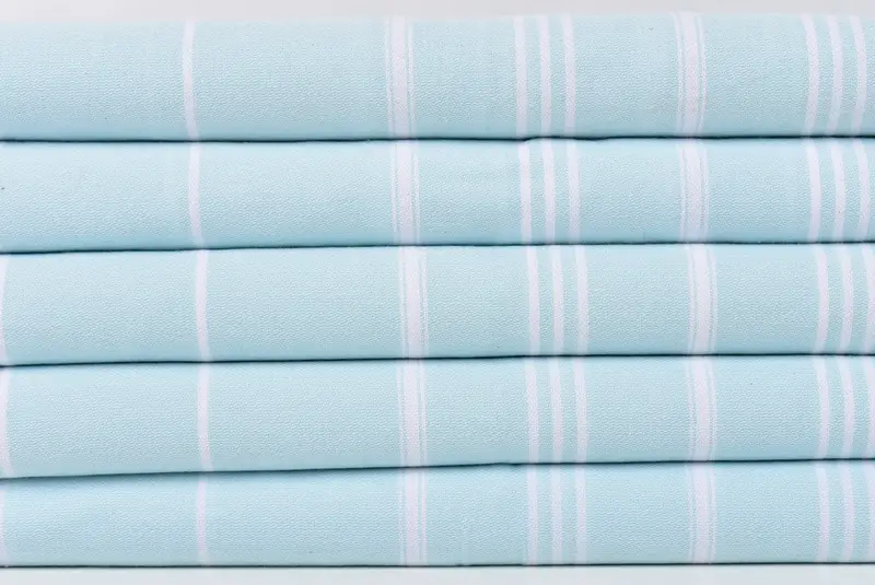 Monogrammed Hand Towel, Boyfriend Christmas Gift, Wedding Gift, Custom Hand Towel, Embroidery Towel, 40x24 Cotton Striped Towel, Bachelorette Towel - 2