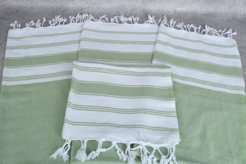 Personalized Dish Towel, Bathroom Towels, Gift For Boyfriend, Personalized Kitchen Towel, Beach Wedding Favor, 44x22 Cotton Striped Towel - 4