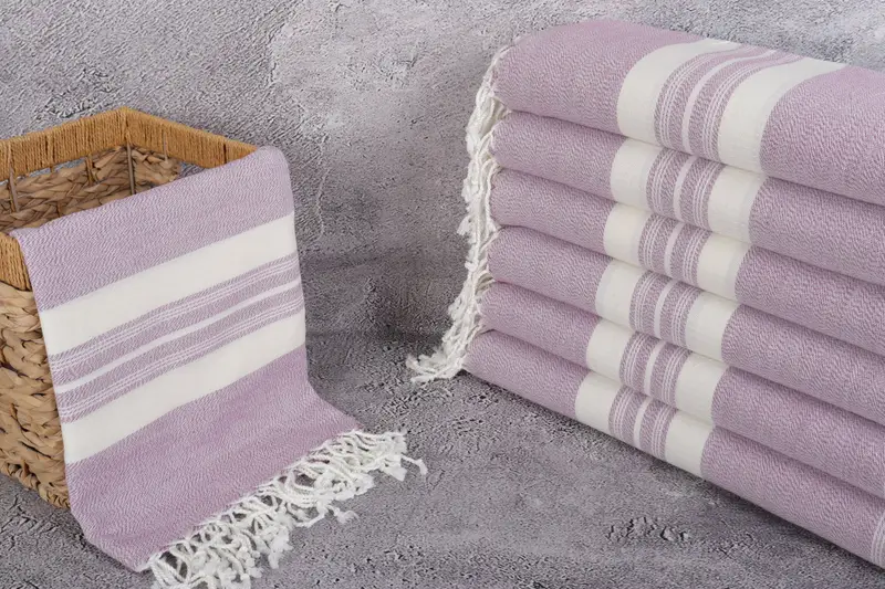 Large Beach Towel Personalized, Girls Weekend Getaways Gifts, Gifts For Him, Bath towel, 60x38 Cotton Striped Towel, Personalize Gift, Beach towel - 3