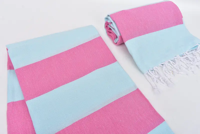 Bath towel, Travel Towel, Gift For Bride, Monogram Beach Towel, 70x40 Cotton Striped Towel, Beach Size Towel, Home Decor Gifts, Turkish Towel Bulk - 7