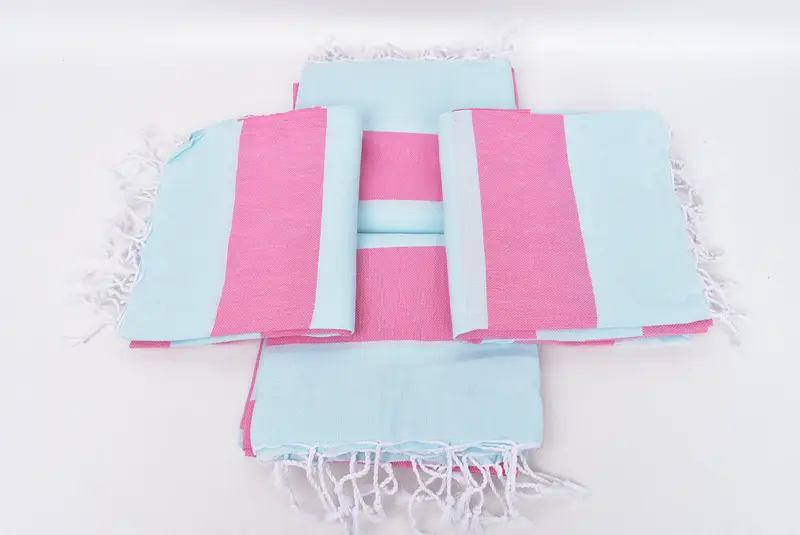 Bath towel, Travel Towel, Gift For Bride, Monogram Beach Towel, 70x40 Cotton Striped Towel, Beach Size Towel, Home Decor Gifts, Turkish Towel Bulk - 6