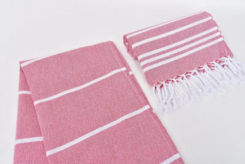 Embroidery Towels, Personalized Kitchen Towel, Towel With Name, 38x18 Cotton Striped Towel, Turkish Tea Towel, Travel Towel, Personalized Hand Towel - 7
