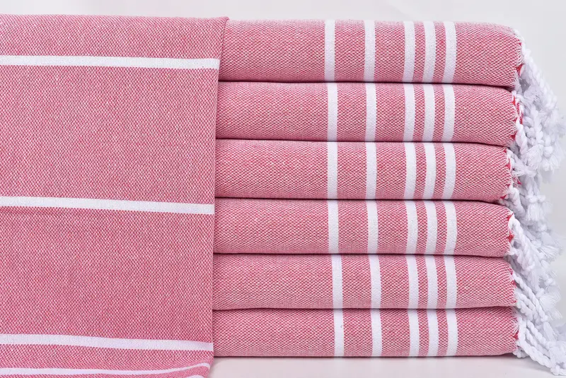 Embroidery Towels, Personalized Kitchen Towel, Towel With Name, 38x18 Cotton Striped Towel, Turkish Tea Towel, Travel Towel, Personalized Hand Towel - 1