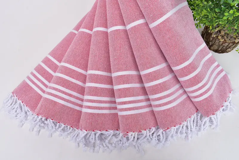 Embroidery Towels, Personalized Kitchen Towel, Towel With Name, 38x18 Cotton Striped Towel, Turkish Tea Towel, Travel Towel, Personalized Hand Towel - 4