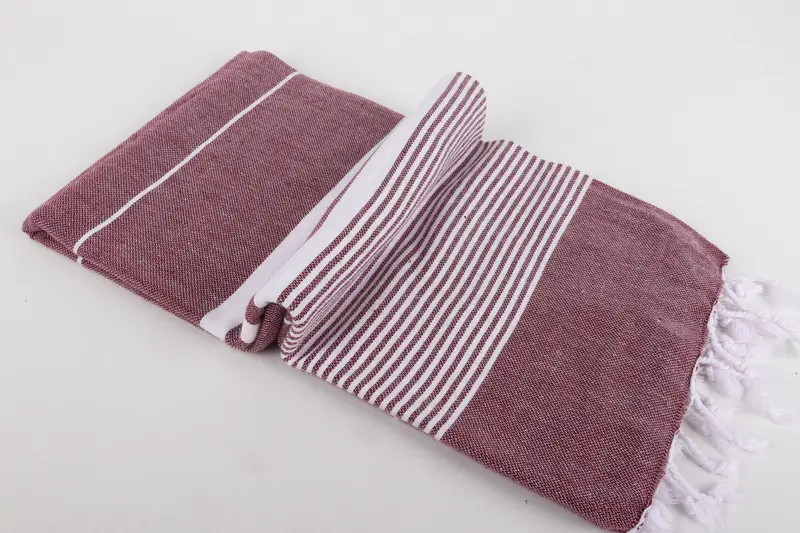 Gift Towel, Bachelorette Party Gift, Personalized Towel Gift, Absorbent Turkish towel, Hammam towel, Best Wedding Gift, 70x40 Cotton Striped Towel - 6