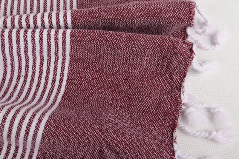 Gift Towel, Bachelorette Party Gift, Personalized Towel Gift, Absorbent Turkish towel, Hammam towel, Best Wedding Gift, 70x40 Cotton Striped Towel - 8
