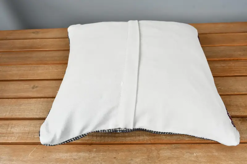 Pillow for Sofa, Hippie Throw Pillow Case, Turkish Pillow, Art Deco Pillow Cover, Kilim Cushion Sham, 14x14 Gray Pillow Case, Pillow Case - 5