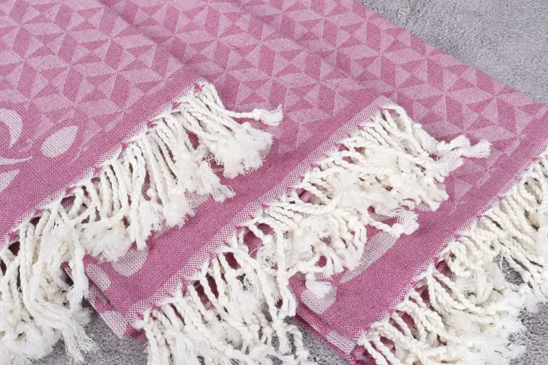 70x40 Cotton Round Design Towel, Wedding For Favor, Spa Gift Towel, Turkish towel, Bulk Order Towel, Personalized Beach Towel, Personalized Gifts - 6