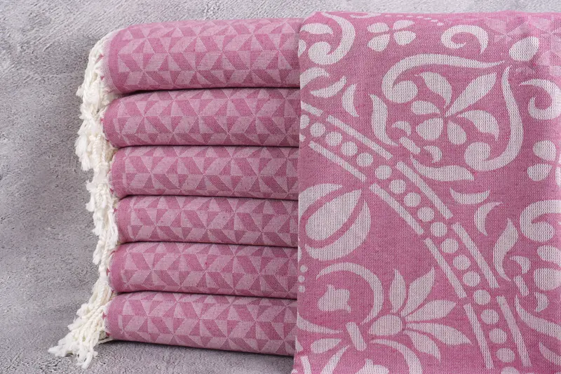 70x40 Cotton Round Design Towel, Wedding For Favor, Spa Gift Towel, Turkish towel, Bulk Order Towel, Personalized Beach Towel, Personalized Gifts - 2