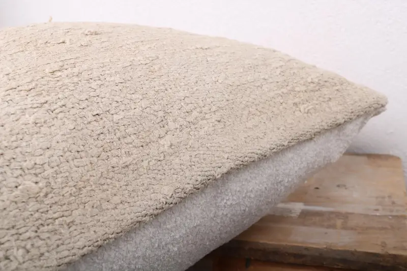 Pillow for Couch, Pillow Sham, 20x20 White Cushion Cover, Ottoman Pillow, Antique Pillows, Kilim Pillow Cover, Floor Pillow Cover - 6